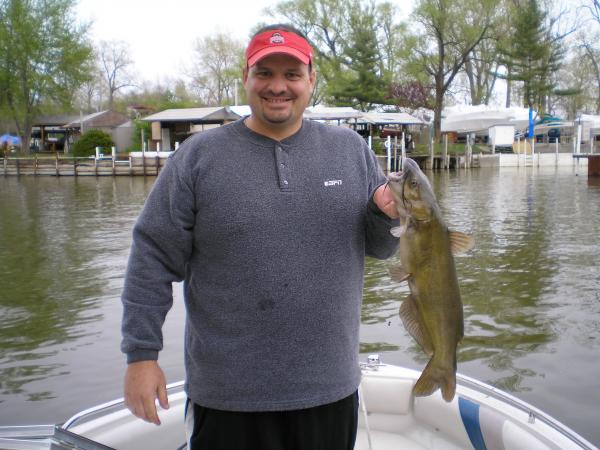 Chagrin River catfish caught April '08