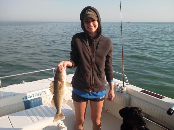 melanie's 1st Walleye