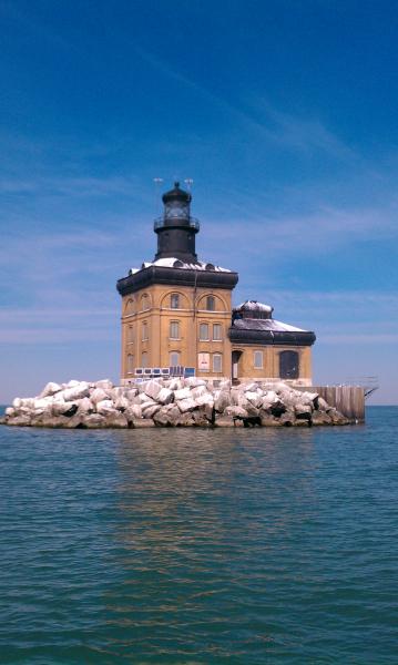 Toledo Harbor light on a beautiful day!