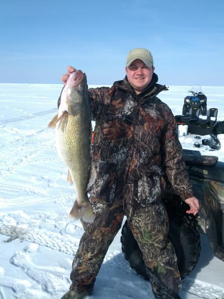 Brady's 30 inch 11lb 10oz hog!