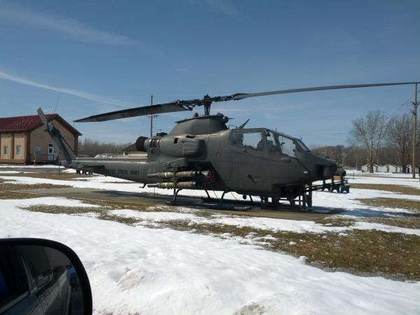 Camp Perry attack helicopter