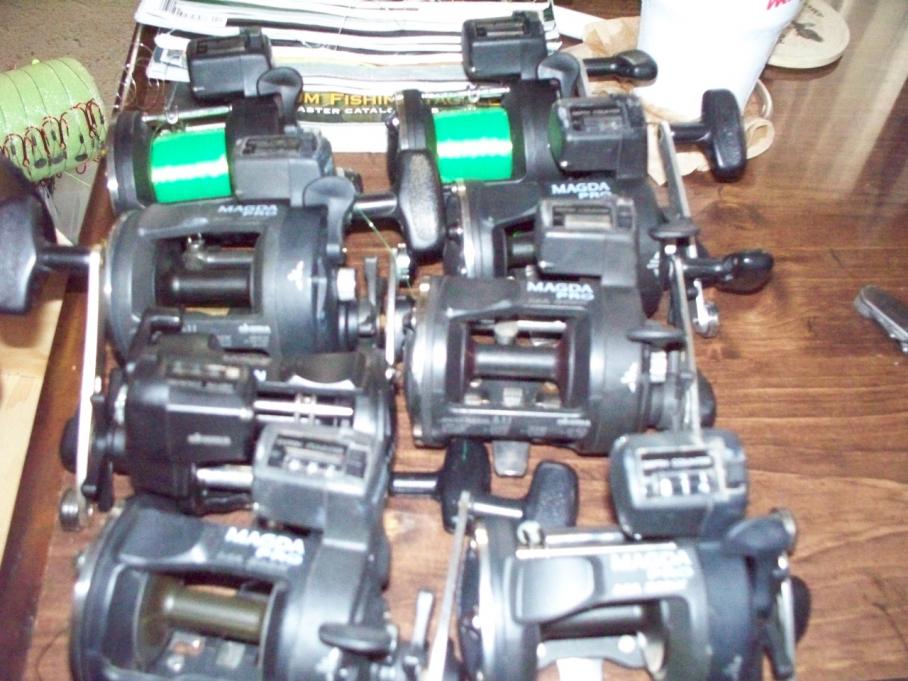 Okuma Magda Pro Line Counter Reels For Sale 20s and 30s-magda-pro-20-jpg