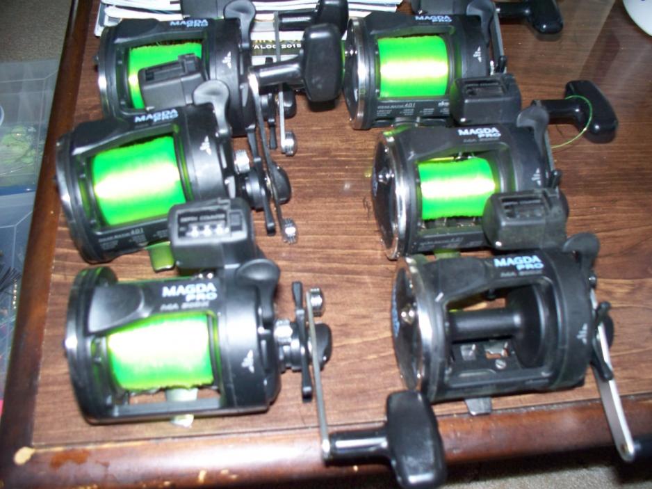 Okuma Magda Pro Line Counter Reels For Sale 20s and 30s-magda-pro-30s-jpg