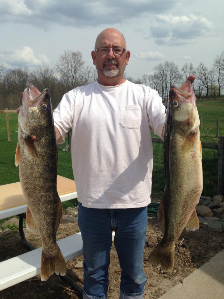 Two Big Spawned out Females 29" and 27"