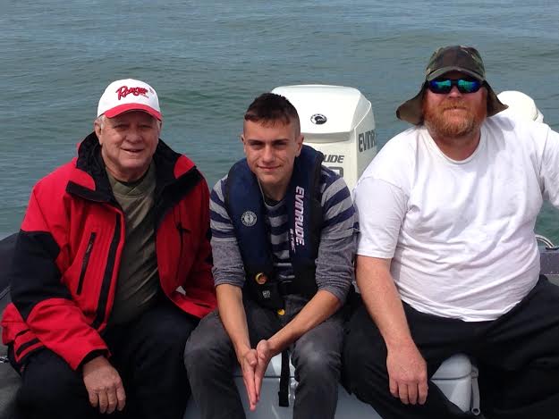 Fishing with Larry, Tom, and Jax Ohda 5/20/15-larry-jax-tom-ohda-5-20-15-jpg