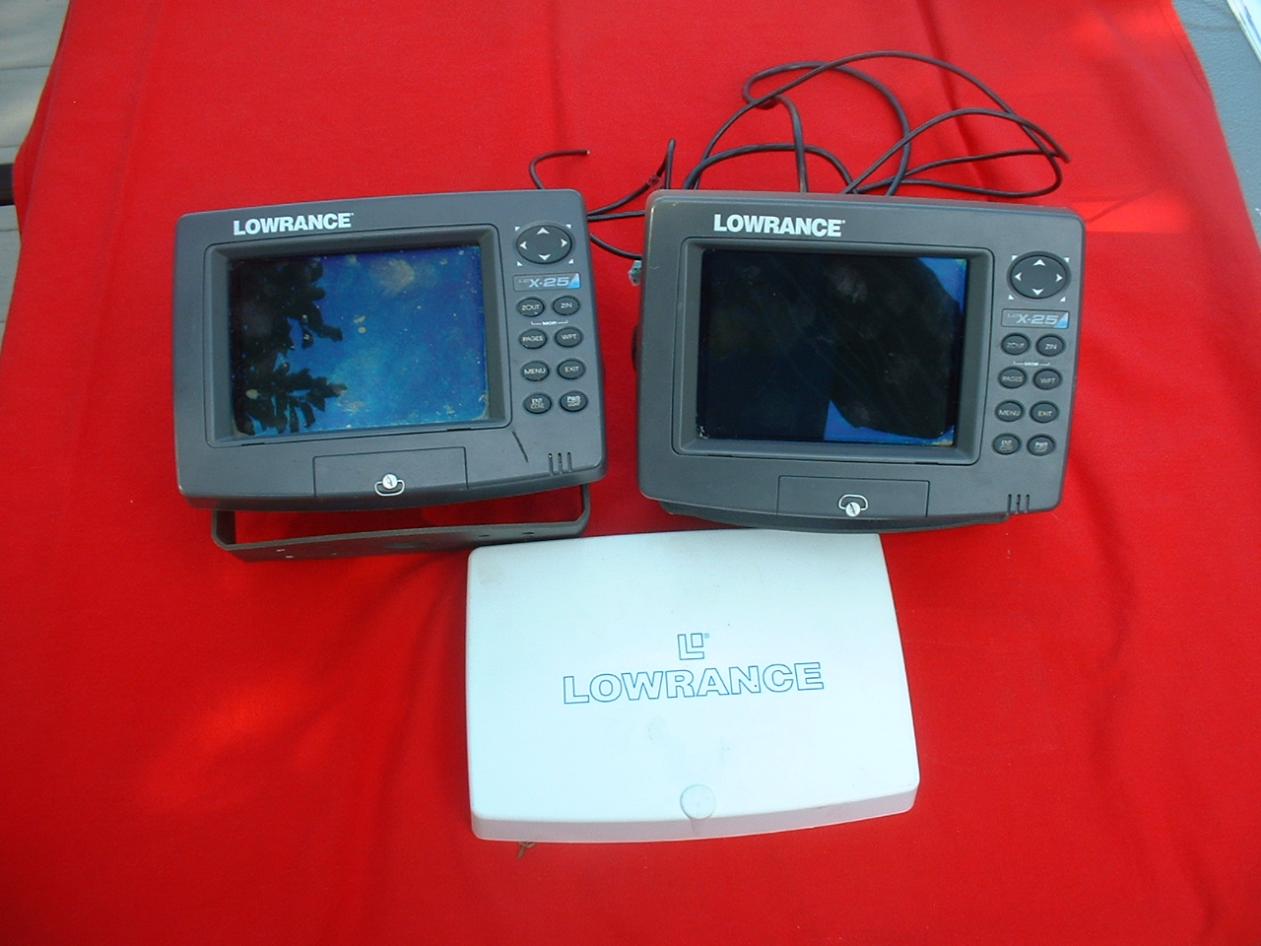 Lowrance LCX-25 (2units) plus cables, connectors, and other parts.  NO GUARANTEES1-dscf0011-jpg