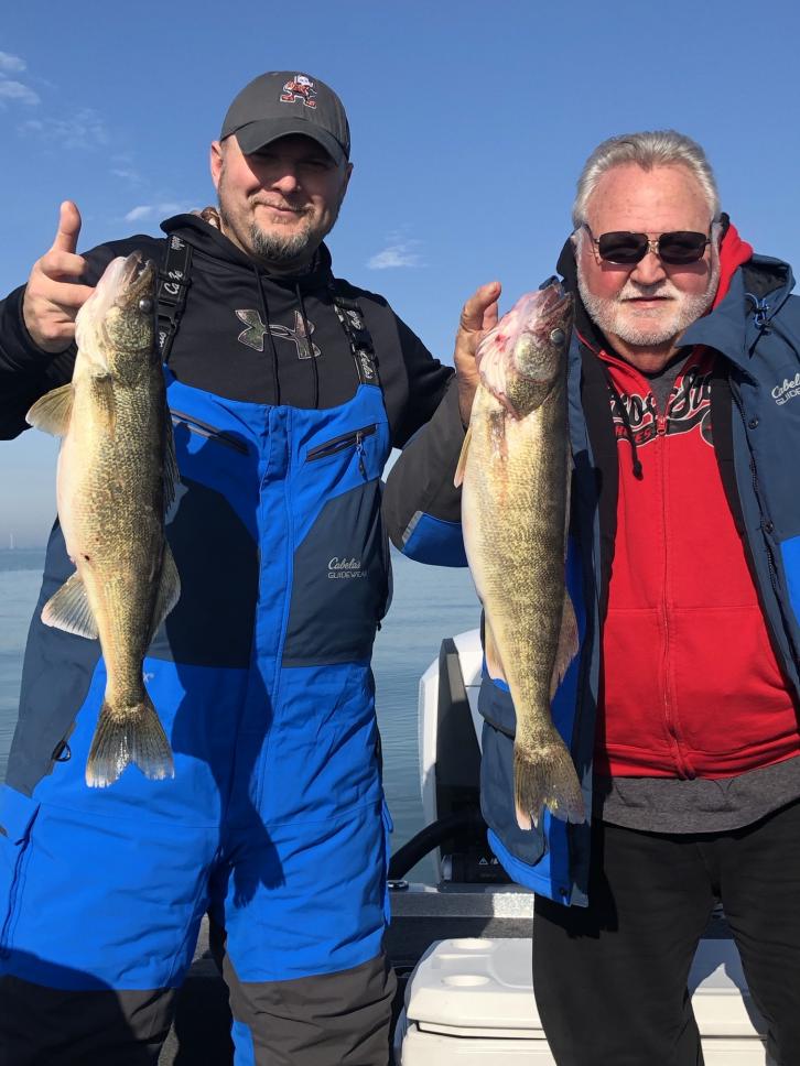 Fishing with Marc Miller, Cody, and Collin 11/17/19 What a Difference a Day Makes!-steve-jeremy-11_18_19a-jpg