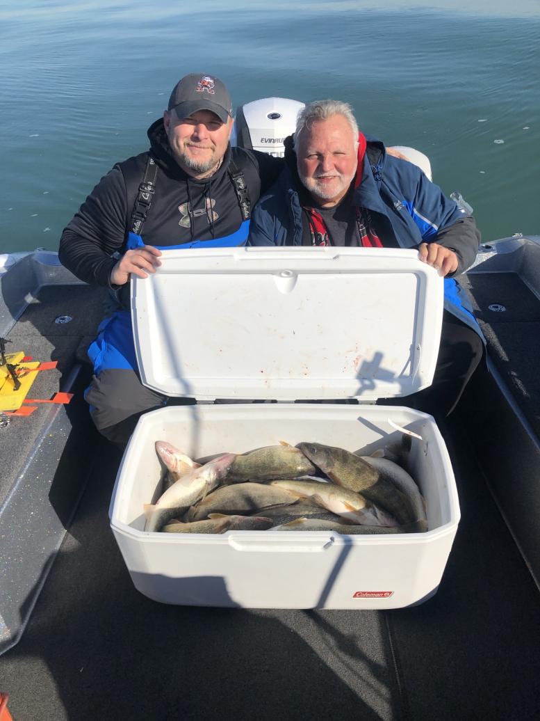 Fishing with Marc Miller, Cody, and Collin 11/17/19 What a Difference a Day Makes!-steve-jeremy-11_18_19b-jpg