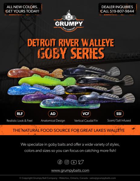 Walleye: Goby Series - by GRUMPY Bait Company - Hot New Colors!-grumpy-bait-company-detroit-river-walleye-goby-series-flyer-2_1-jpg